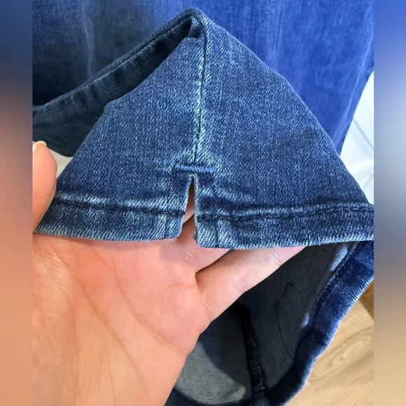 NYDJ Curves 360 Plus Size Slim Straight Capri Crop Jeans Size 28 - Picture 4 of 11